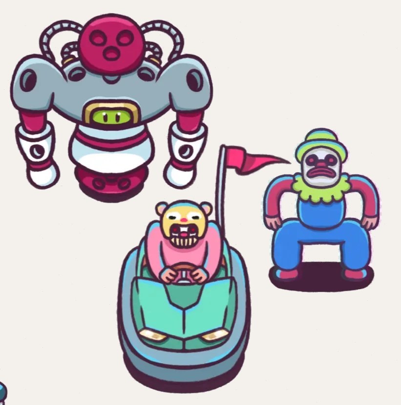 Carnival Nightmare enemies