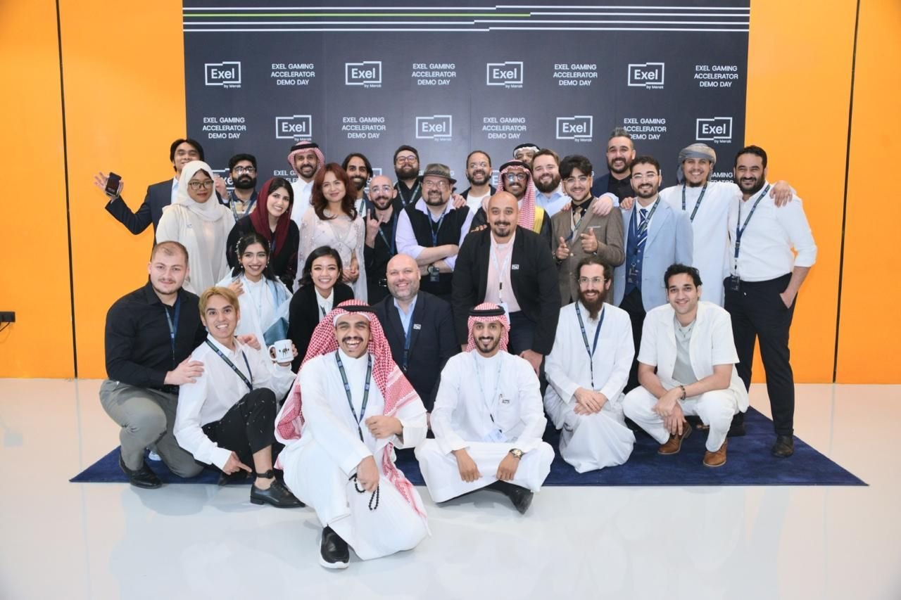 The EXEL Gaming Accelerator cohort at Demo Day